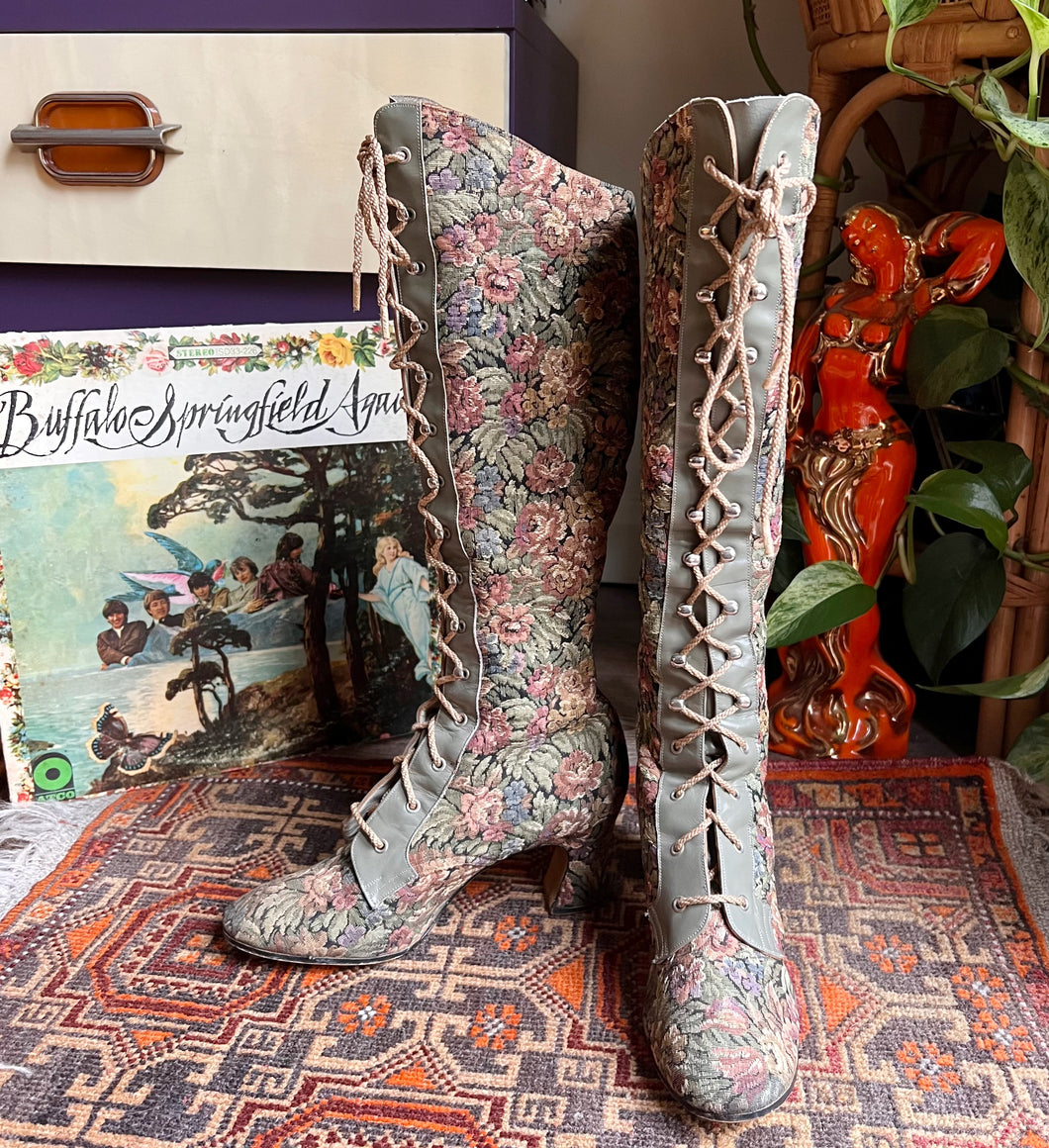 Hazy Dayz 60s Tapestry Boots