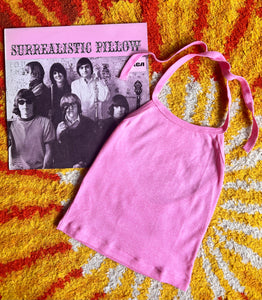Hazy Dayz 70s Deadstock Halter Crop Top