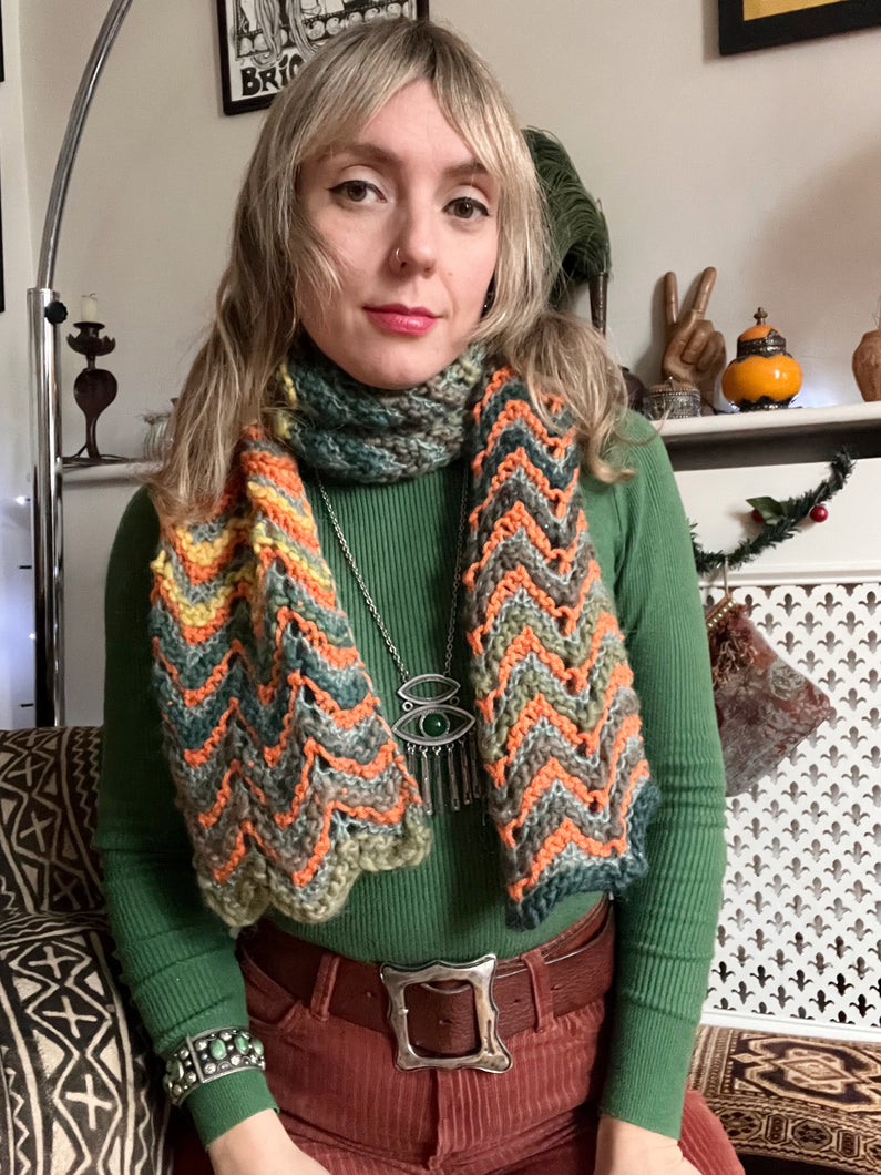 Hazy Dayz “Sleigh Ride” Scarf