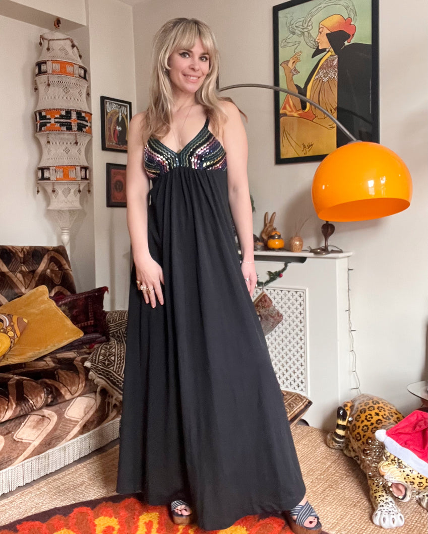 Hazy Dayz Quad Maxi Dress