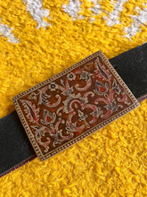 Hazy Dayz 70s Indian Ornate Enamel Reversible Belt