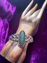 Hazy Dayz Navajo Stirling Silver Turquoise Cuff