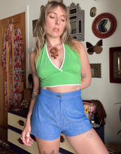 Hazy Dayz Blue Jean Baby Shorts