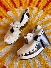 Hazy Dayz "White Room" Platform Clog Shoes