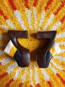 Hazy Dayz "Personality Crisis" Platform Shoes