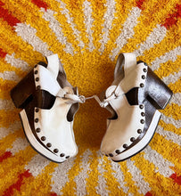 Hazy Dayz "White Room" Platform Clog Shoes