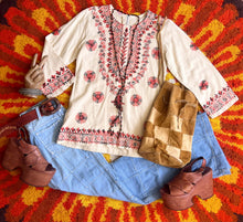 Hazy Dayz "Life Is Dance" Kaftan Top