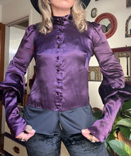 Hazy Dayz 60s Biba Satin Shirt