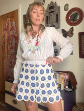 Hazy Dayz "Summertime Blues" Rattan Crochet Skirt