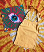 Hazy Dayz 70s Deadstock Halter Crop Top