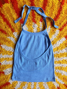Hazy Dayz 70s Deadstock Halter Crop Top