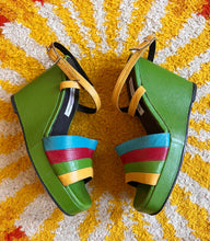 Hazy Dayz "She's a Rainbow" Platform Shoes
