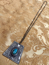 70s Egyptian Revival Scarab Necklace