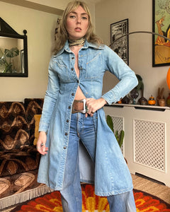 Hazy Dayz Landlubber Washed Denim Dress