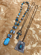 70s Egyptian Revival Scarab Necklace