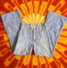 Hazy Dayz Brittania Sportswear Windowpane Flares