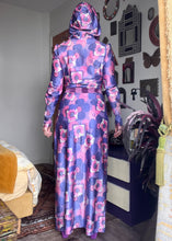 Hazy Dayz "Blossom Lady" Hooded Maxi Dress