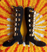 Hazy Dayz Paint It Black Gladiator Boots