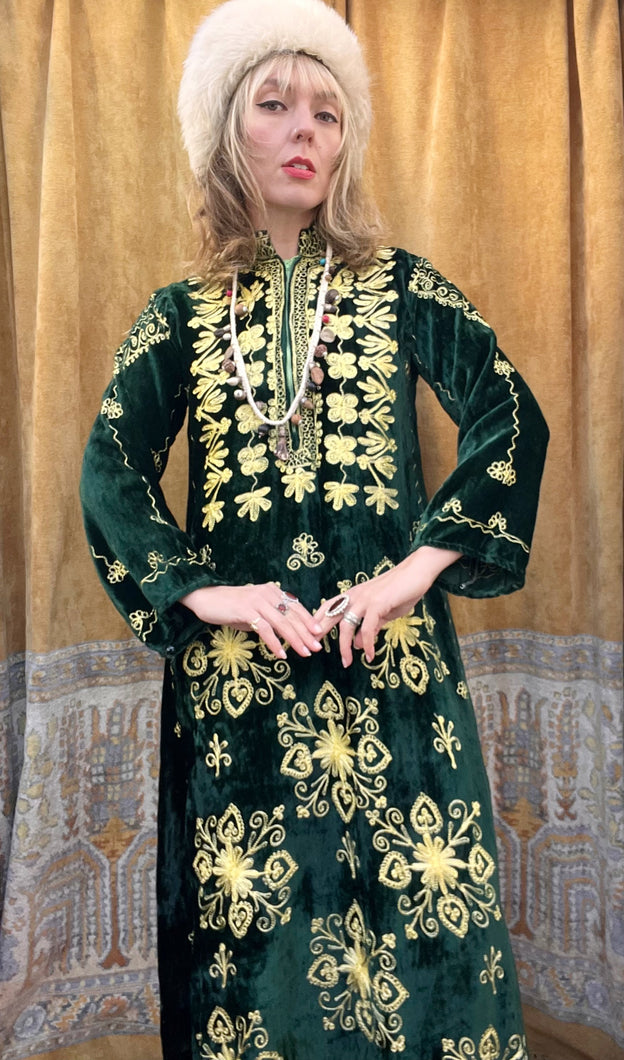 Hazy Dayz Green Manalishi Dress