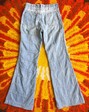 Hazy Dayz Brittania Sportswear Windowpane Flares