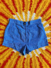 Hazy Dayz Blue Jean Baby Shorts