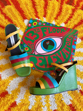 Hazy Dayz "She's a Rainbow" Platform Shoes