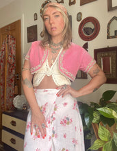 Hazy Dayz “Pink Moon” Antique Bolero Jacket