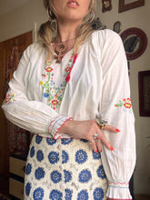 Hazy Dayz “Rose Garden” Embroidered Blouse