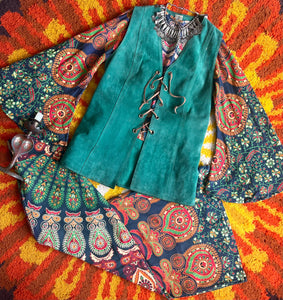 Hazy Dayz “Emerald Eyes”Waistcoat