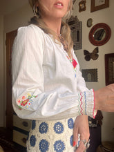 Hazy Dayz “Rose Garden” Embroidered Blouse