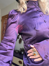 Hazy Dayz 60s Biba Satin Shirt