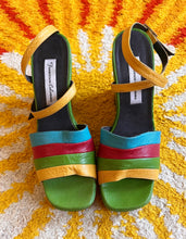 Hazy Dayz "She's a Rainbow" Platform Shoes