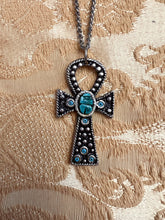 70s Egyptian Revival Scarab Necklace