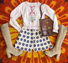 Hazy Dayz "Summertime Blues" Rattan Crochet Skirt