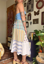 Hazy Dayz Patchwork Wrap Skirt