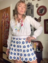 Hazy Dayz “Rose Garden” Embroidered Blouse