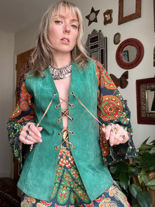 Hazy Dayz “Emerald Eyes”Waistcoat