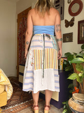 Hazy Dayz Patchwork Wrap Skirt