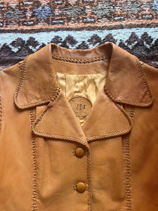 Hazy Dayz North Beach Leather Jacket