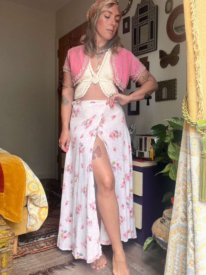 Hazy Dayz “Cherry Blossom Clinic” Skirt