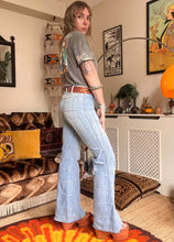 Hazy Dayz Brittania Sportswear Windowpane Flares