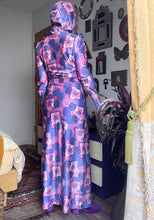 Hazy Dayz "Blossom Lady" Hooded Maxi Dress