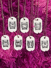 Hazy Dayz Rare 70s Zodiac Bottle Opening Dog Tag Necklace