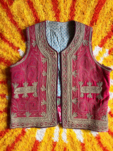 Hazy Dayz Antique Ottoman Textile Waistcoat