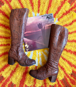 Hazy Dayz Gohil's Snakeskin Boots