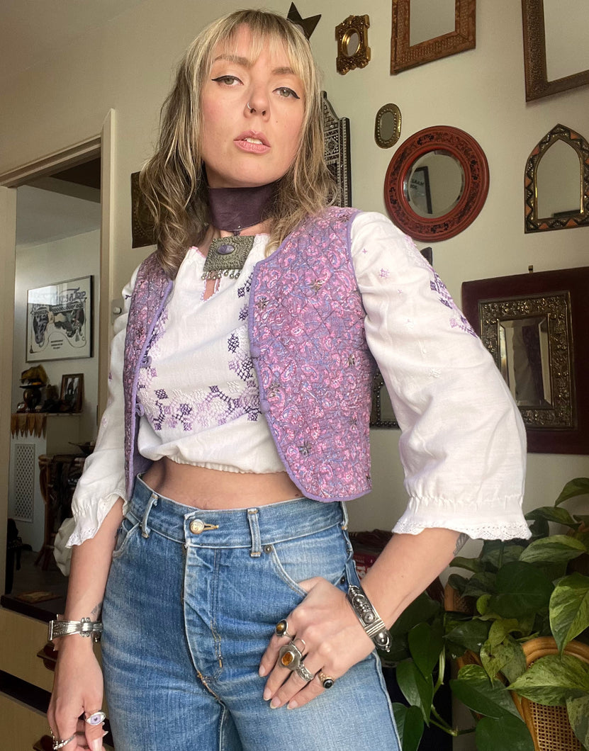 Hazy Dayz Chelsea Girl Waistcoat Top
