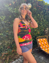Hazy Dayz “Mind Gardens” Halter Neck Top
