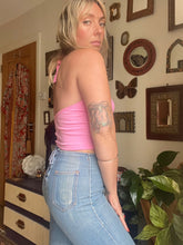 Hazy Dayz 70s Deadstock Halter Crop Top