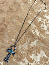 70s Egyptian Revival Scarab Necklace