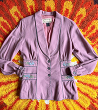 Hazy Dayz Janice Wainwright at Forty Seven Poland Street Dusty Pink Jacket